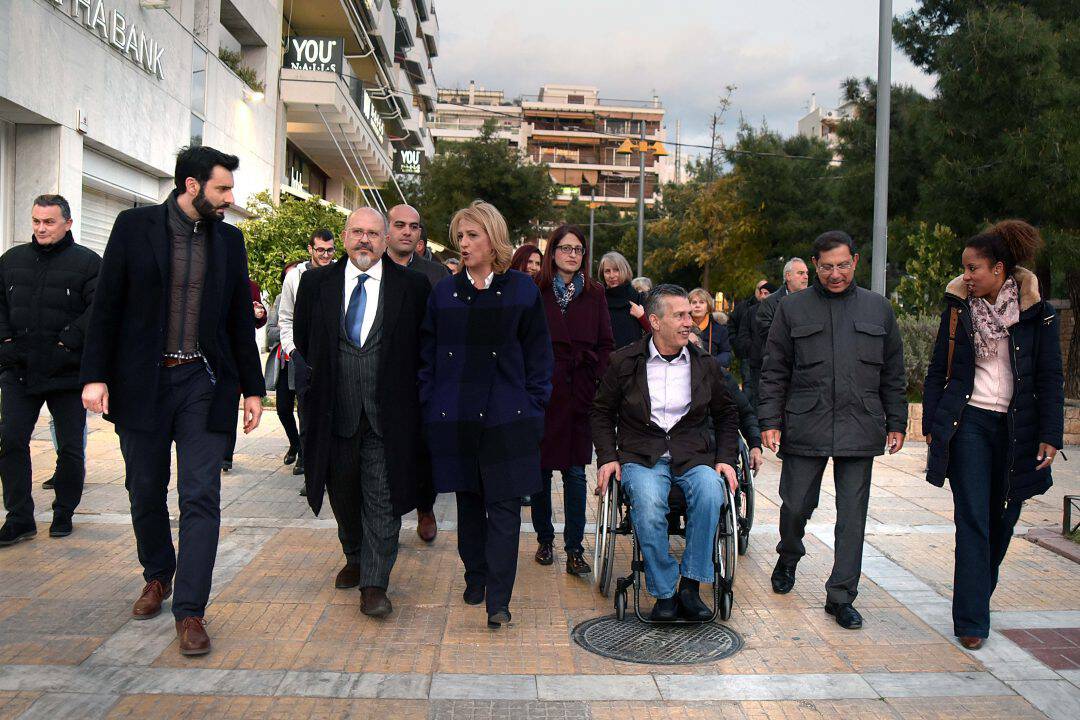 Περιοδεία στον Δήμο Νέας Σμύρνης