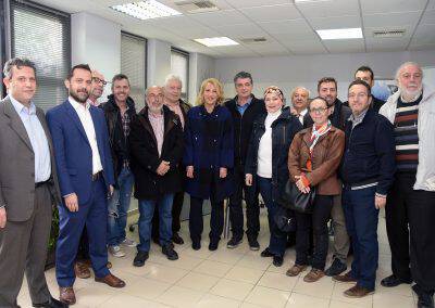 Περιοδεία στον Δήμο Βριλησσίων