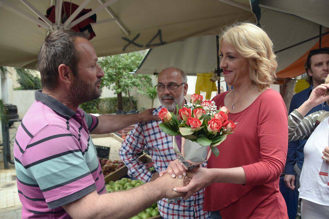 Περιοδεία σε Λαϊκή Αγορά στα Κάτω Πετράλωνα