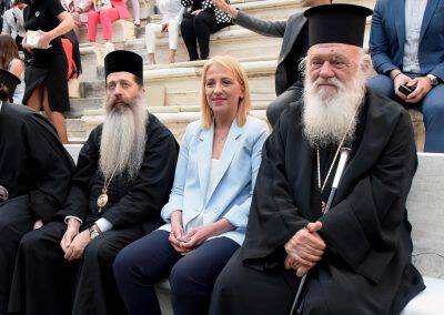 Στην παράσταση μνήμης για τη Γενοκτονία των Ποντίων στο Ηρώδειο