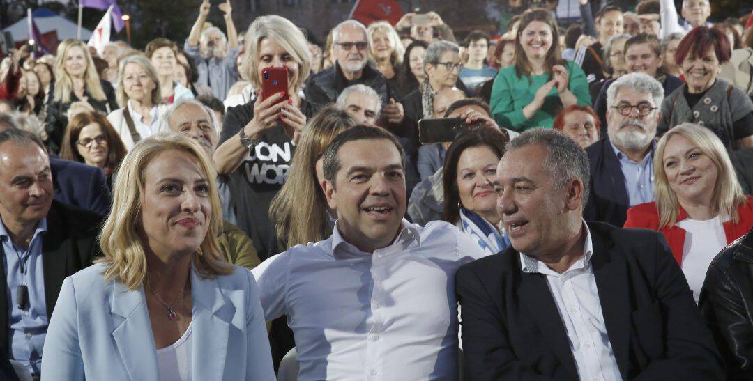 Στην ομιλία του Πρωθυπουργού Αλέξη Τσίπρα στο Αιγάλεω
