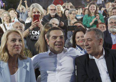 Στην ομιλία του Πρωθυπουργού Αλέξη Τσίπρα στο Αιγάλεω