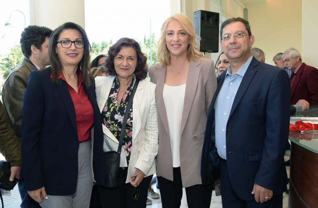 Στα εγκαίνια των Δομών Παροχής Βασικών Αγαθών του Δήμου Αγίου Δημητρίου