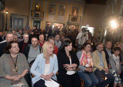 Στη συγκέντρωση των Παραγωγών και Πωλητών Λαϊκών Αγορών