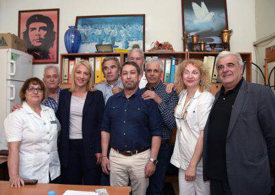 Επίσκεψη στο Νοσοκομείο Μεταξά
