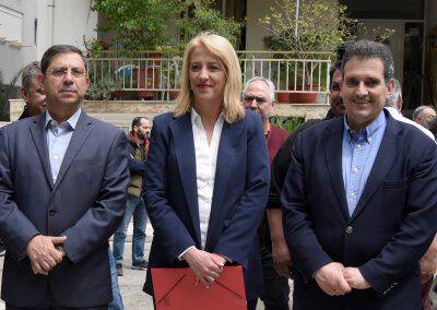 Θεμέλιος λίθος για την αποκατάσταση του κτιρίου επί της Μπιζανίου στην Καλλιθέα