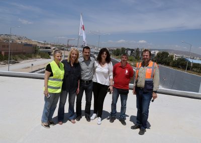 Επίσκεψη στο πρώτο τμήμα της νέας Λεωφόρου Ποσειδώνος που παραδόθηκε στην κυκλοφορία