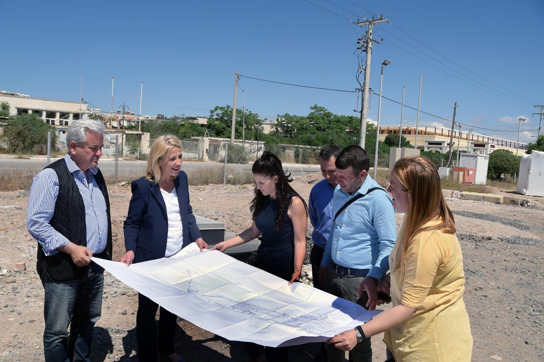 Επίσκεψη εργασίας στο έργο «Αποχέτευσης παραλιακής ζώνης Λαυρίου»